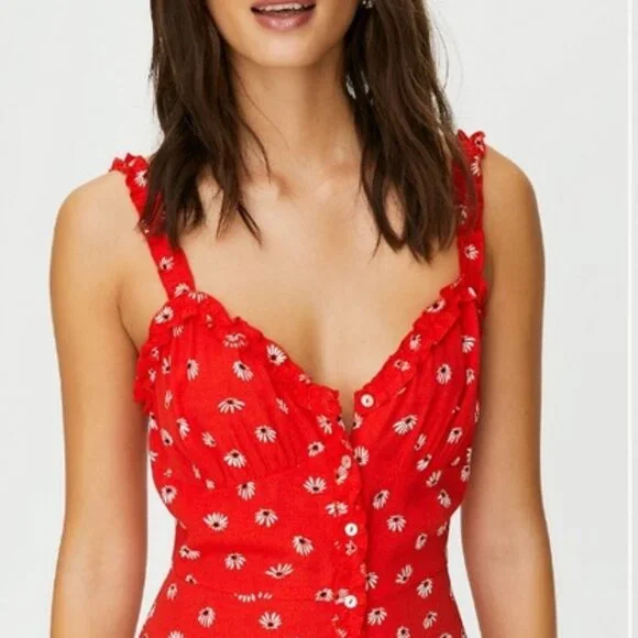 Wilfred Heartthrob Dress in Flame Red - Picture 4 of 8